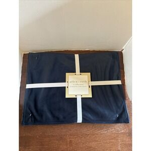 Allen‎ + Roth 4 CT Table Placemats Blue Velour Feel 14x19 Model #P-VLVT- 300